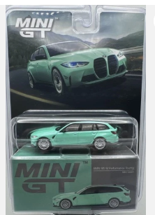 Mini GT BMW M3 Performance Touring Mint Green #897