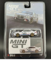 Mini GT BMW 3.0 CSL White #863