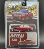 MINI GT #693 - AVENTURIN (BURGUNDY) - BMW APLINA B7 x-DRIVE - MIJO USA EXCLUSIVE
