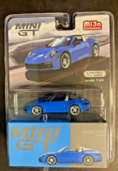 Mini GT #610 Porsche 911 Targa 4S Blue 1:64 Mijo