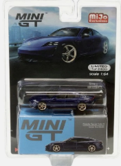 Mini GT #339 - Porsche Taycan Turbo S Gentian Blue Metallic