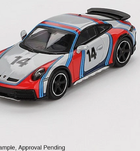 Mini GT 1:64 Porsche 911 Dakar Ice Grey Metallic "Rally 1978" #964