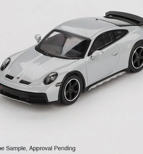 Mini GT 1:64 Porsche 911 Dakar Ice Gray Metallic #891