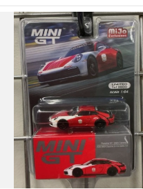 Mini GT 1:64 Porsche 911 (992) Carrera S Safety Car 2023 IMSA Daytona #699