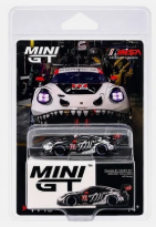 Mini GT 1:64 Porsche 911 GT3 R #77 AO Racing Skeleton Rexy #1143