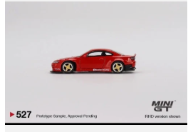 Mini GT 1:64 Nissan Silvia (S15) Rocket Bunny Red #527