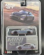 Mini GT Nissan GT-R Nismo 2024 NISMO – Stealth Gray #868