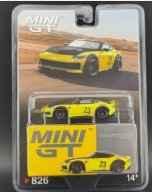 Mini GT Nissan Z LB-NATION WORKS Ikazuchi Yellow LHD #826