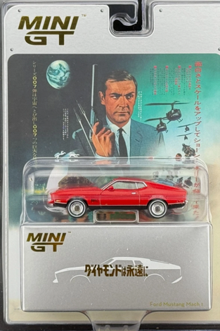 Mini GT Ford Mustang Mach 1 Bond 007 Diamonds Are Forever Japan #905-J