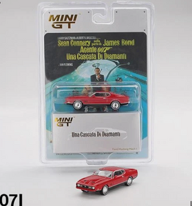 James Bond 007 Diamonds Are Forever Mustang LHD Italian 1:64 Mini GT 905
