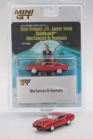 James Bond 007 Diamonds Are Forever Mustang LHD Italian 1:64 Mini GT 905