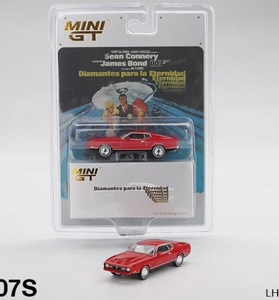 James Bond 007 Diamonds Are Forever Mustang LHD Spanish 1:64 Mini GT 905