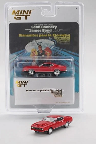 James Bond 007 Diamonds Are Forever Mustang LHD Spanish 1:64 Mini GT 905