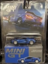 Mini GT Chevrolet Corvette Z06 2023 Elkhart Lake Blue Metallic #892