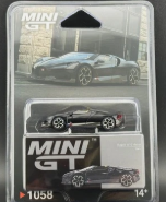 Mini GT Bugatti W16 Mistral Black #1058