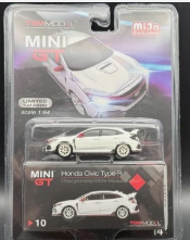 Mini GT Honda Civic Type R (FK8) Championship White Modulo Edition #10