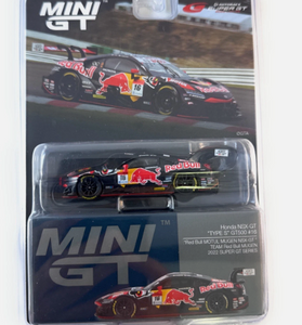 Mini GT 1:64 Honda NSX-GT Type S GT500 #16 “Red Bull MOTUL MUGEN NSX-GT” 848