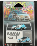 Mini GT Abarth 595 LB-WORKS x Abas Works IZTK #1051