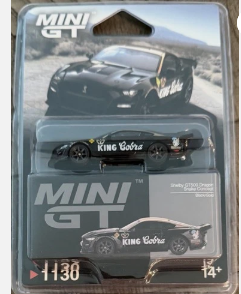 Mini GT #1130 Shelby GT500 Dragon Snake Concept Black/Gold “King Cobra”