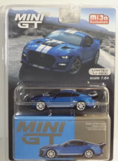MINI GT #568 - BLUE - FORD SHELBY GT500 DRAGON SNAKE CONCEPT - USA EXCLUSIVE