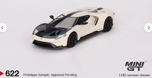 Mini GT 1:64 Ford GT ’64 Prototype Heritage Edition #622