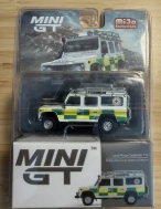 Mini GT 1:64 Land Rover Defender 110 British Red Cross Search & Rescue #159 Mijo