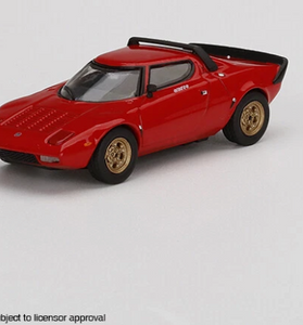 Mini GT 1:64 Lancia Stratos HF Stradale Rosso Arancio #365