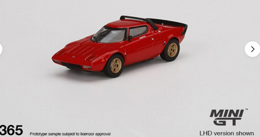Mini GT 1:64 Lancia Stratos HF Stradale Rosso Arancio #365