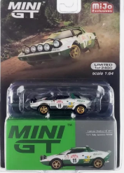 Mini GT 1:64 Lancia Stratos HF 1975 Rally Sanremo Winner #1 MGT00628