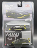 Mini GT Lamborghini Huracán STO Nero Noctis #638