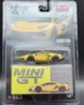 Mini GT Lamborghini Aventador SVJ Giallo Orion #563