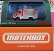 Matchbox Collectors Mercedes-Benz Unimog Fire Truck 1/64