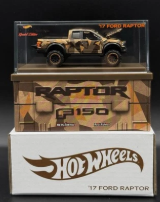 Hot Wheels 2021 RLC '17 Ford F-150 Raptor SVT Desert Camo