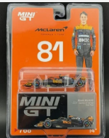 Mini GT McLaren MCL60 #81 Oscar Piastri 2023 F1 Japan GP 3rd Place #768