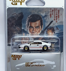 MINI GT #907 Lotus Esprit Turbo White " For Your Eyes Only " JAPANESE