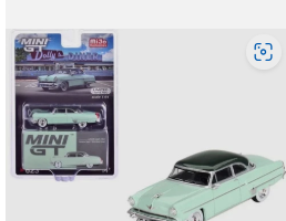 Mini GT - Lincoln Capri #623 TWO TONE GREEN