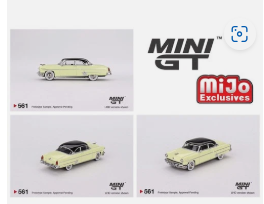 Mini GT #561 1:64 Lincoln Capri 1954 – Premier Yellow