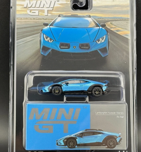 Mini GT Lamborghini Huracán Sterrato Blu Aegir #807