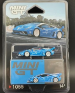 Mini GT LB WORKS Lamborghini Huracán GT GRAVITY Blue #1055