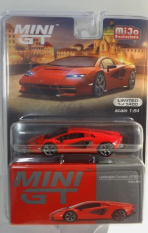 MINI GT #720 - ROSSA MARS (RED) LAMBORGHINI COUNTACH LPI 800-4 - MIJO USA EXCL