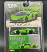 Mini GT Lamborghini Revuelto Verde Selvans Green #789