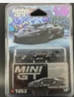 Mini GT Lamborghini LB-Silhouette WORKS MURCIELAGO GT Evo Black #1053
