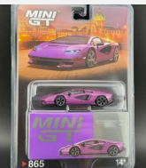 Mini GT Lamborghini Countach LPI 800-4 Viola 30th #865