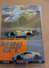Huracan GT3 EVO #19 1/64 MINI GT 552 GEAR Racing 2020 IMSA Daytona 24Hrs