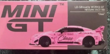 MINI GT #281 LB-Silhouette WORKS GT Nissan 35GT-RR R35 Class Pink RARE CARDED