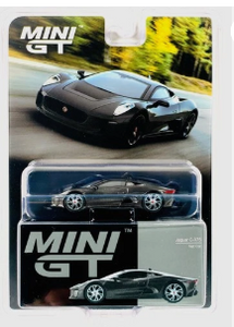 Mini GT Jaguar C-X75 Test Car Black #997