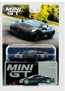 Mini GT Jaguar C-X75 Test Car Black #997