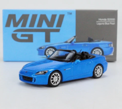 MINIGT 1:64 S2000 (AP2) Bermuda / Laguna Blue Pearl Car CARDED #287