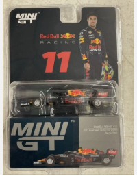 Mini GT #836 F1 Red Bull RB16B #11 Sergio Pérez 2021 Azerbaijan Winner