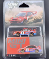 MINI-GT Subaru Impreza S5 WRC'98 Rallye Tour de Corse 1999 #22 #564